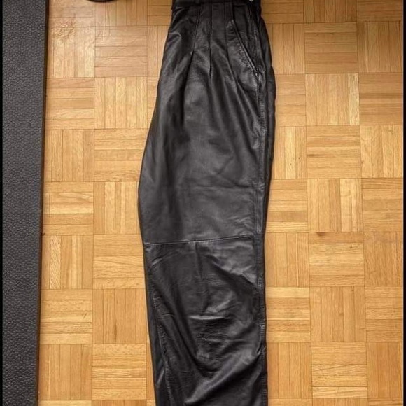 Vintage Leather Pants - Picture 4 of 6